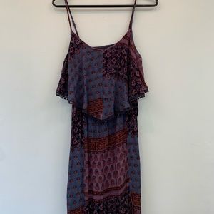 Patterned maxi dress